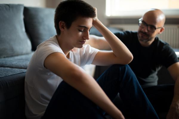 parent conversation with teen