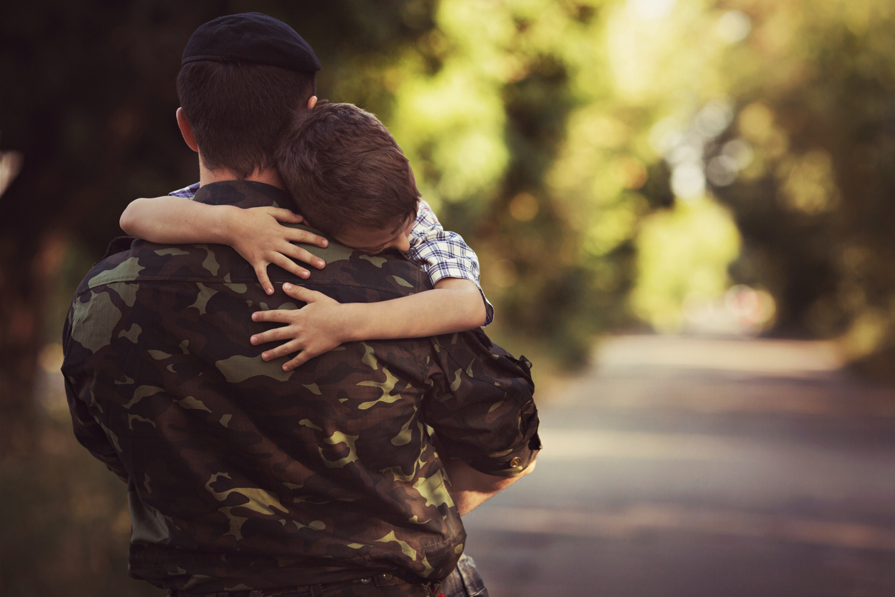 Army fostering family