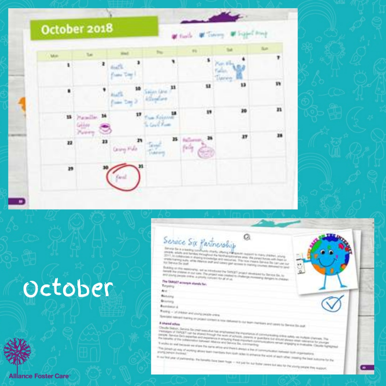 October 2018 Calendar