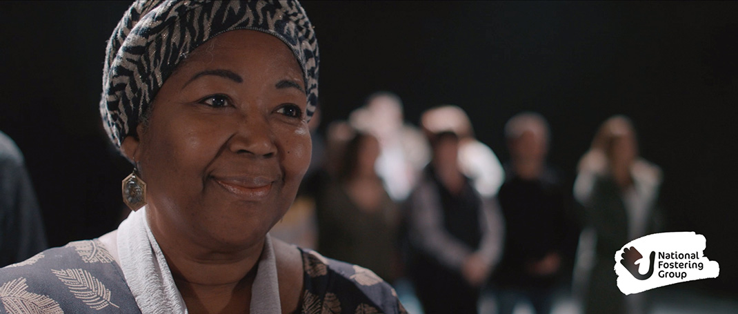 female foster carer in our shine a light video