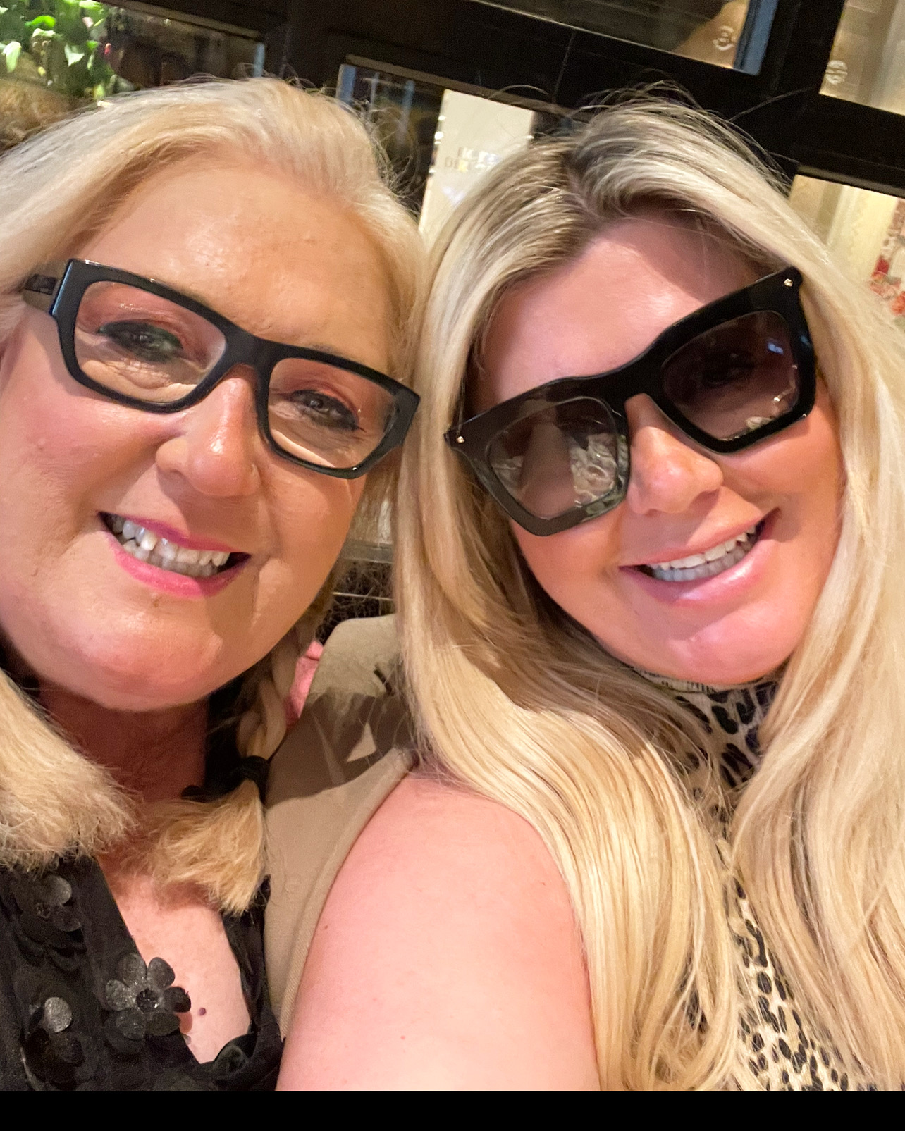 Joan Collins with her daughter Gemma Collins partnering with National Fostering Group